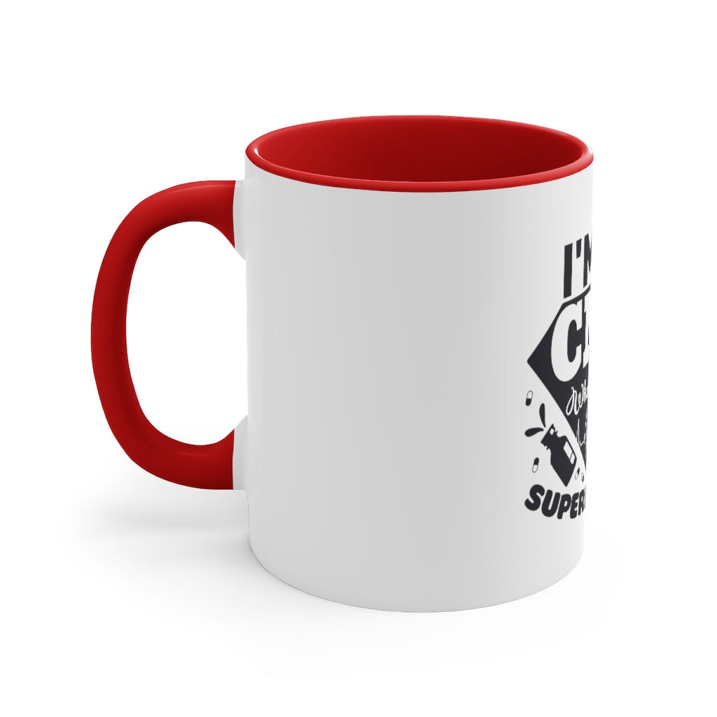 My CNA Super Power Mug, CNA Gifts, Accent Mugs