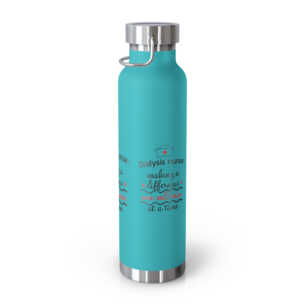 Dialysis Nurse 22oz Vacuum Insulated Bottle
