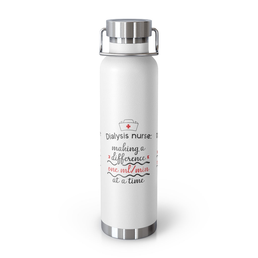 Dialysis Nurse 22oz Vacuum Insulated Bottle