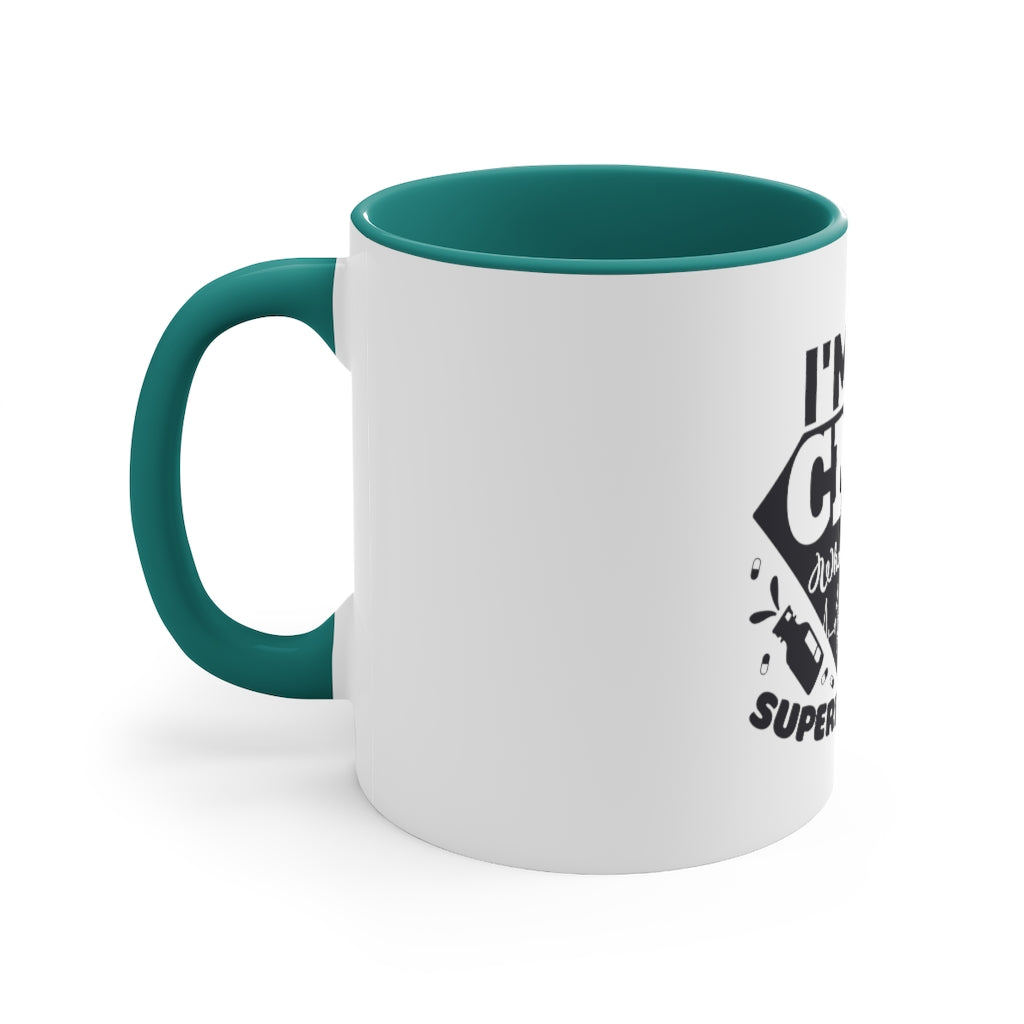 My CNA Super Power Mug, CNA Gifts, Accent Mugs