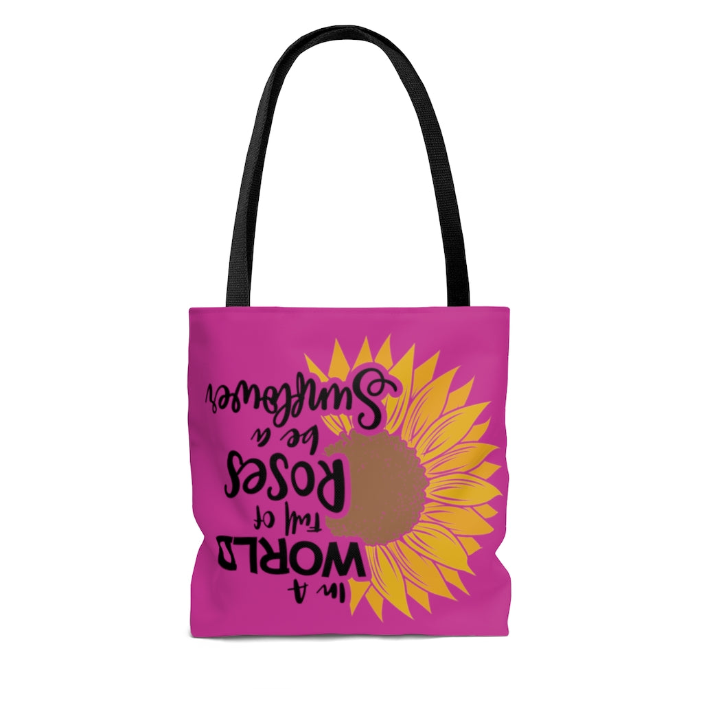 Be A Sunflower Tote Bag