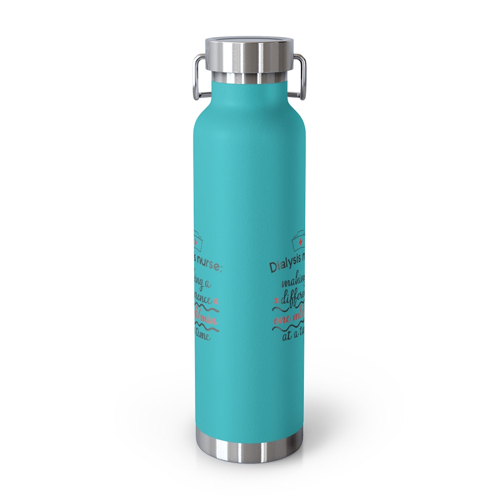 Dialysis Nurse 22oz Vacuum Insulated Bottle