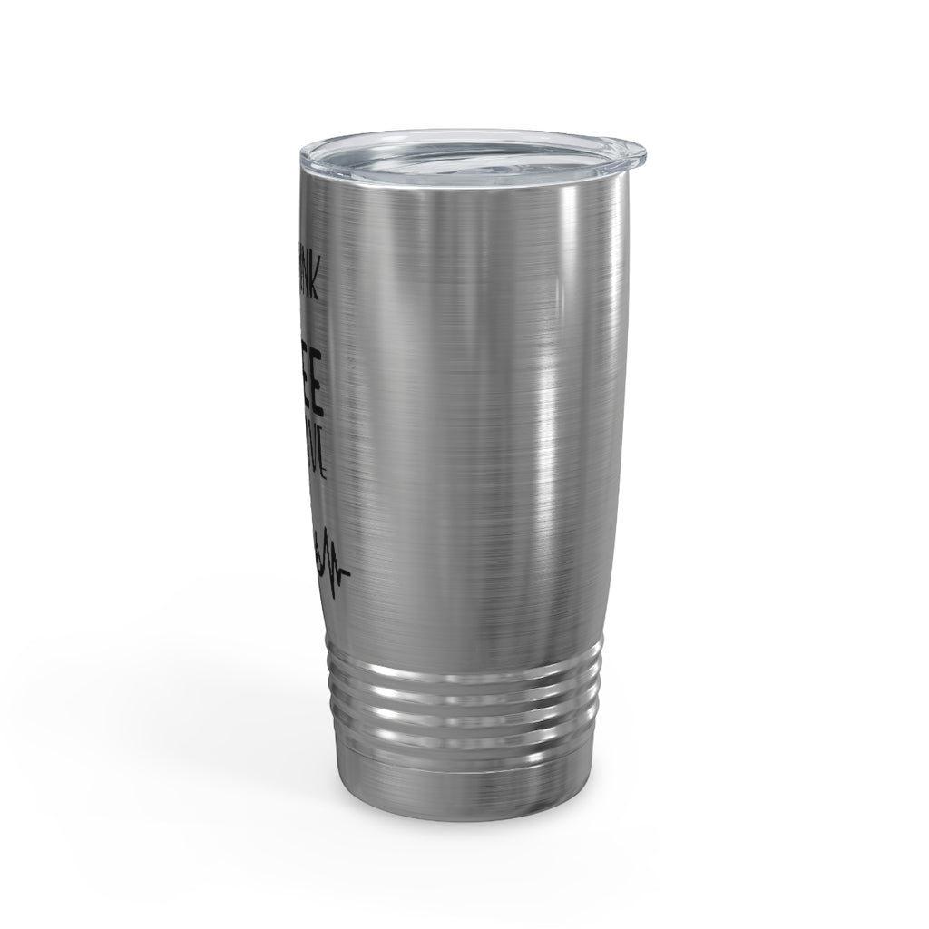 First Coffee Ringneck Tumbler, 20oz