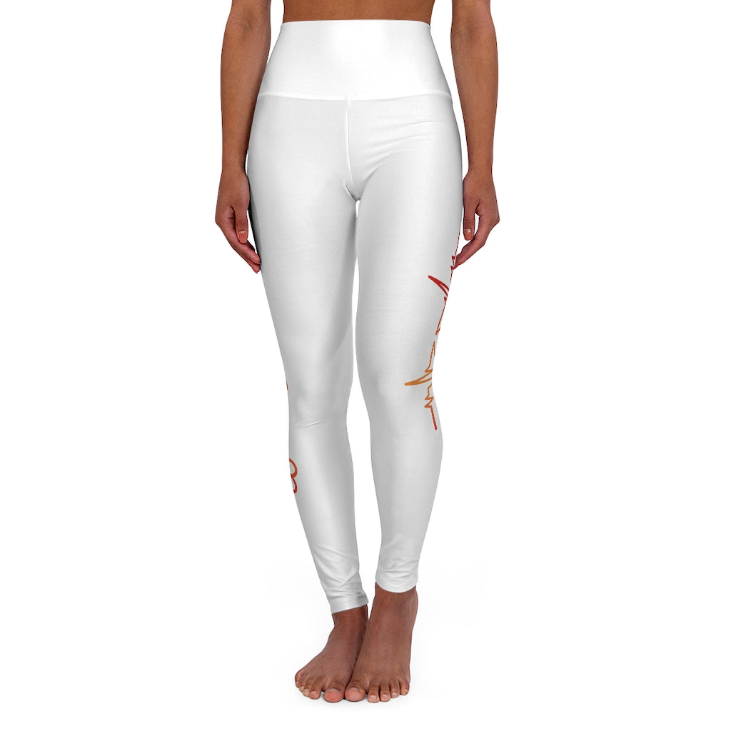 Nurse Heart High Waisted Yoga Leggings