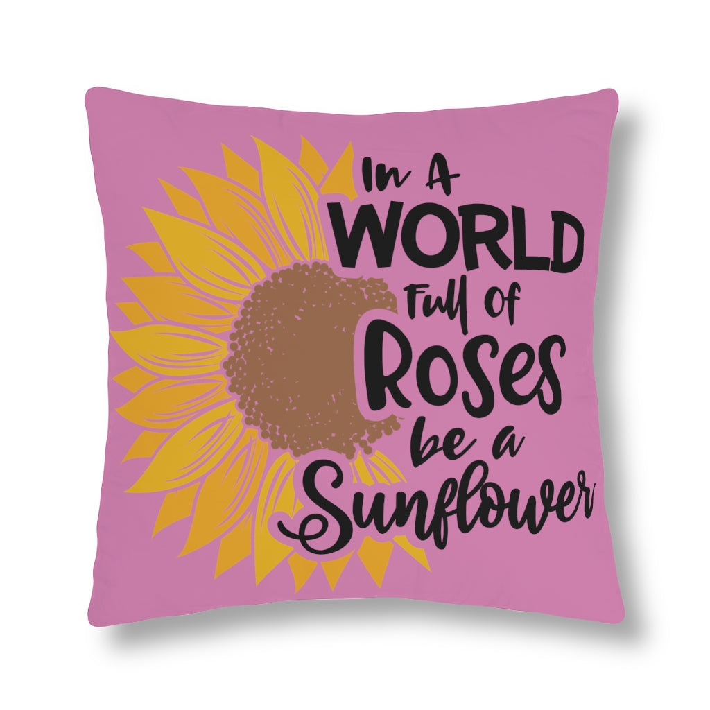 World of Roses Waterproof Pillows (Pink)