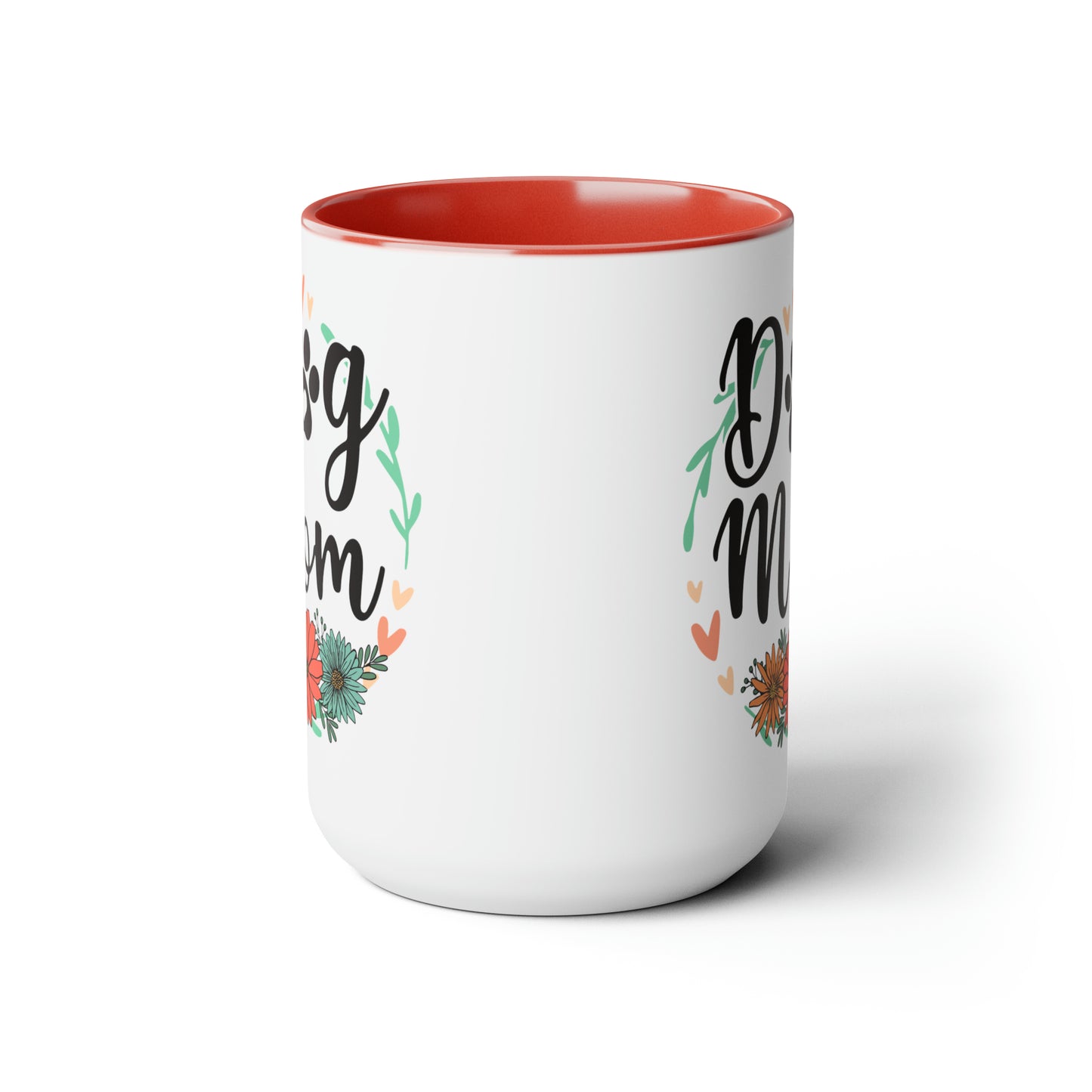 Two-Tone Coffee Mugs, 15oz