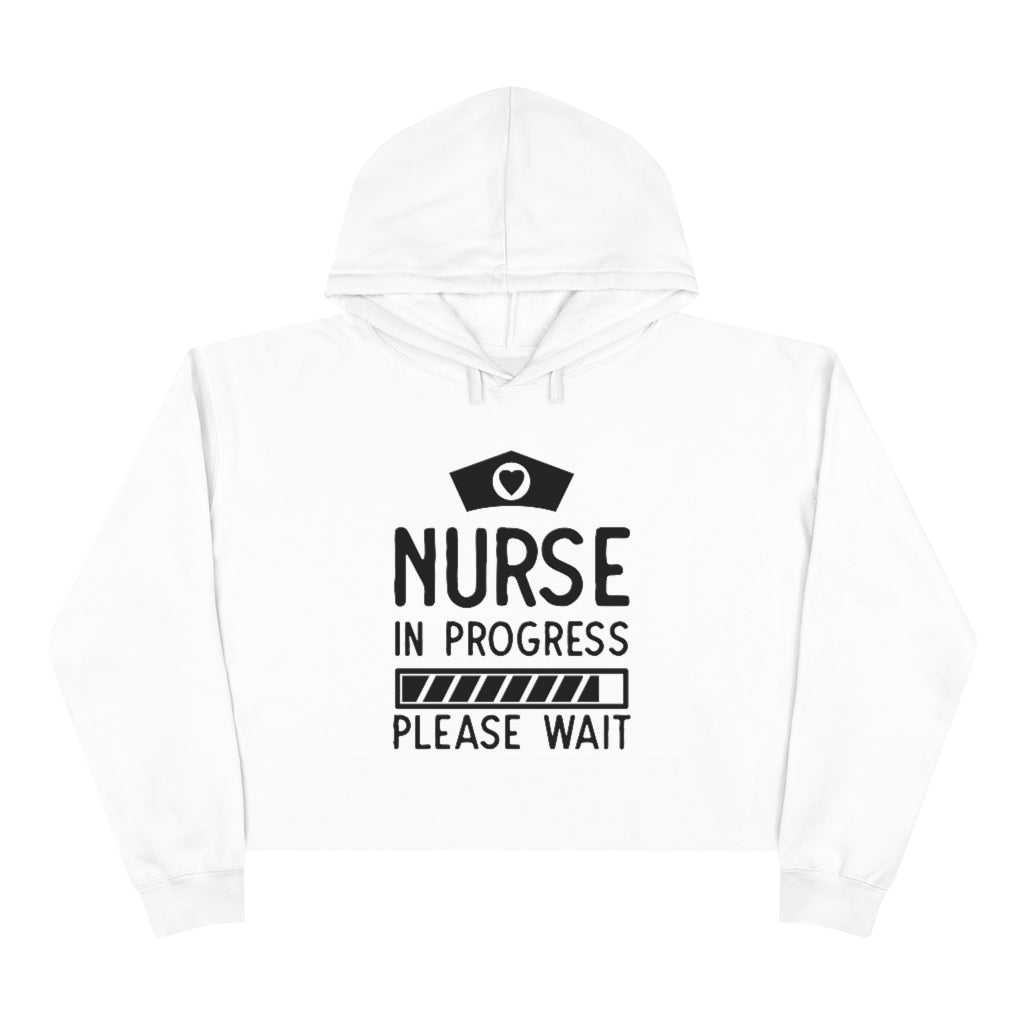 Student Nurse Crop Hoodie