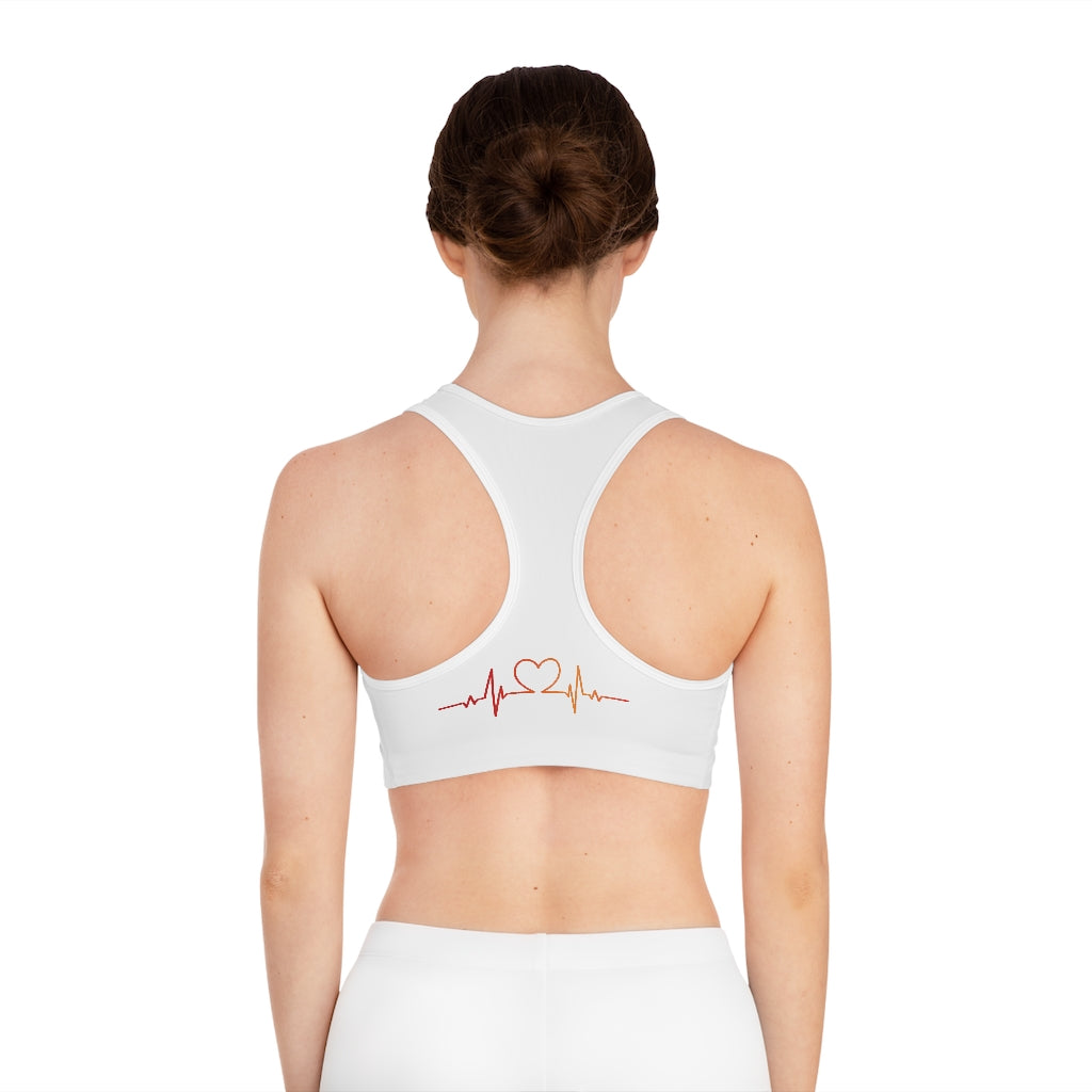 Nurse Themed Sports Bra (AOP)