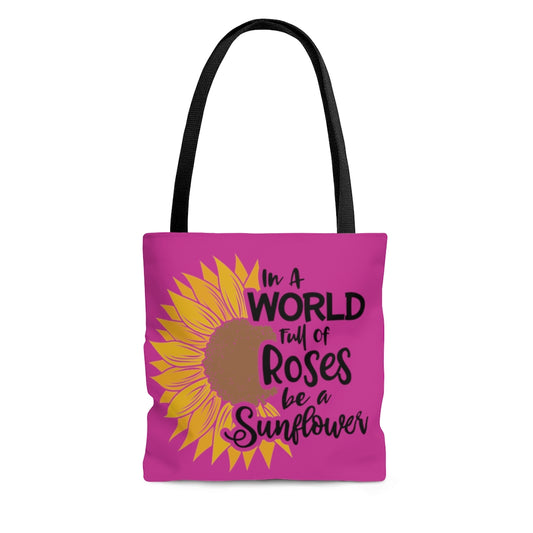 Be A Sunflower Tote Bag