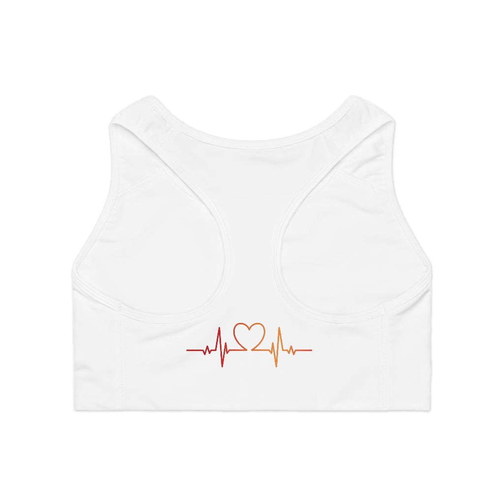 Nurse Themed Sports Bra (AOP)