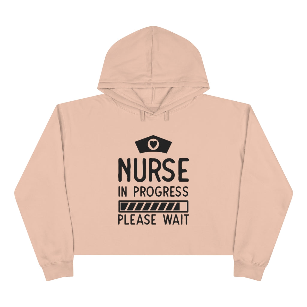 Student Nurse Crop Hoodie