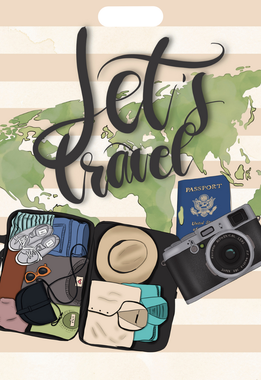 Let's Travel Luggage Tags